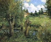Camille Pissarro the riparian Spain oil painting artist